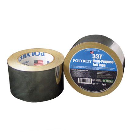 Polyken- 337 Multi-Purpose Plain Aluminum Foil Tape