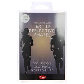 Pogu- Reflective Textile Shapes  Self-adhesive