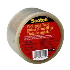 3M- 3710 Package Sealing Tape, Clear